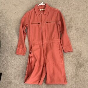 Madewell Terracotta Jumpsuit